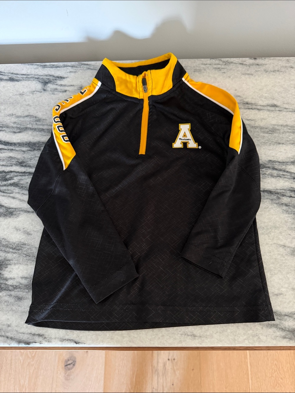 App State quarter zip 3T